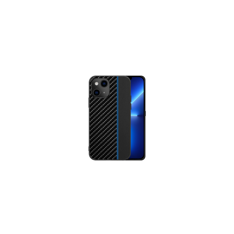 Nutitelefoni tagakaas Samsung Galaxy A13 5G Moto Carbon Blue Triip Must