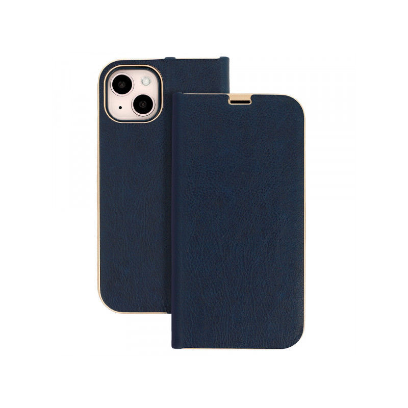 Viedtālruņa atveramais maciņš Xiaomi Mi 11 Lite / Mi 11 Lite 5G / 11 Lite 5G NE Book case with frame Jūras zila