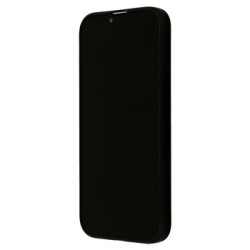 Viedtālruņa aizmugurējais vāciņš Samsung Galaxy S22 Plus Silicone Heart Black