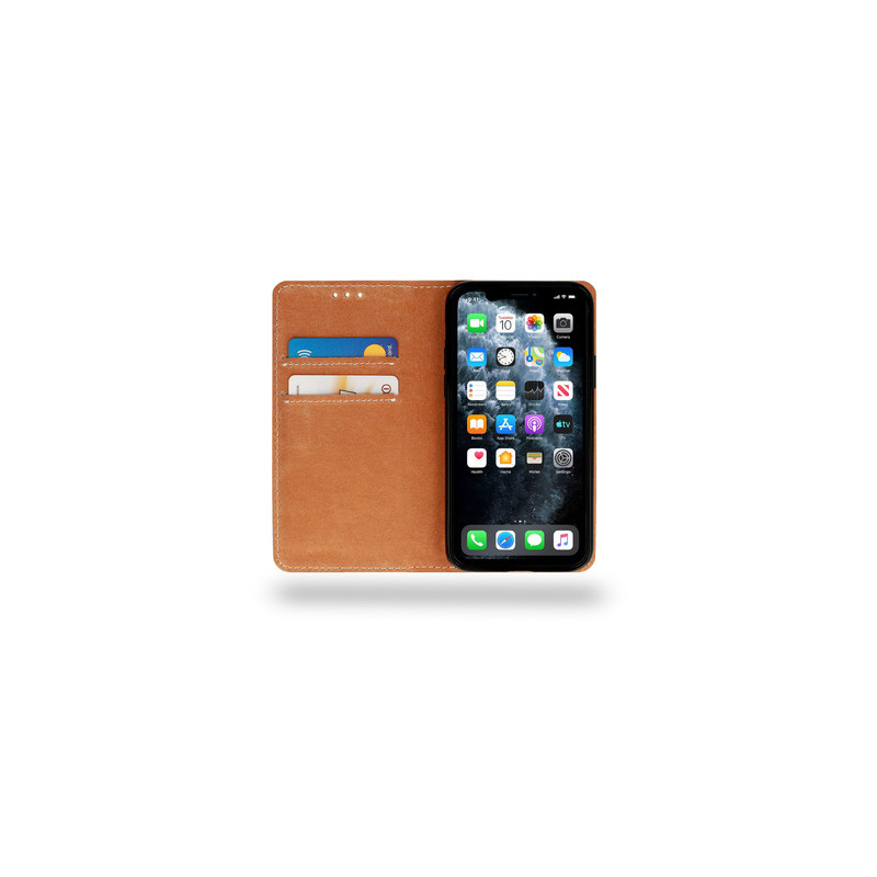 Viedtālruņa atveramais maciņš Xiaomi Redmi Note 11T 5G Book Special Brūna