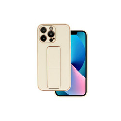 Viedtālruņa aizmugurējais vāciņš Samsung Galaxy S22 Ultra Luxury Stand Zelta