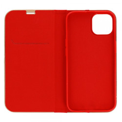 Viedtālruņa atveramais maciņš Xiaomi Poco X4 Pro 5G Book case with frame Red