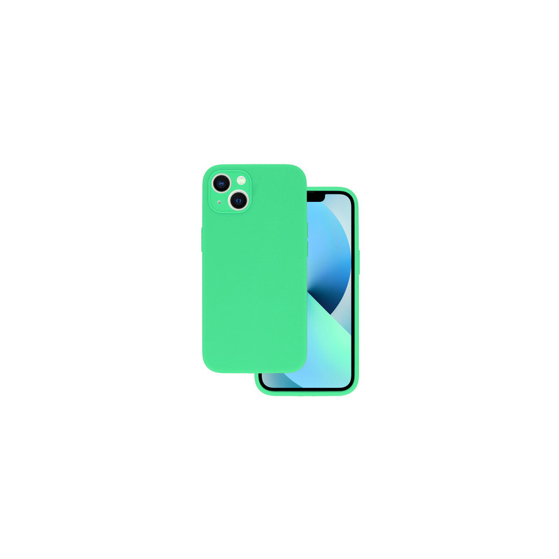 Viedtālruņa aizmugurējais vāciņš Samsung Galaxy S21 FE Silicone Lite Piparmētru