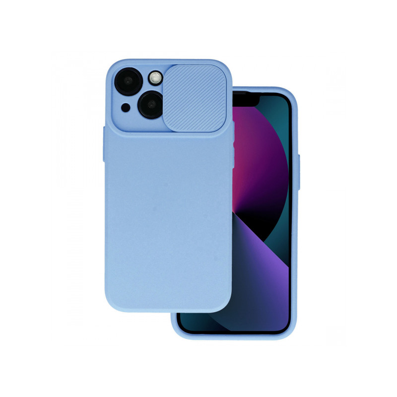 Viedtālruņa aizmugurējais vāciņš Samsung Galaxy A13 5G Camshield Gaiši violeta
