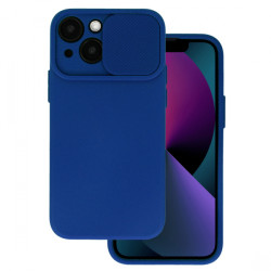 Viedtālruņa aizmugurējais vāciņš Apple iPhone 14 Pro Camshield Dark Blue