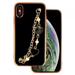 Viedtālruņa aizmugurējais vāciņš Apple iPhone X/XS Trend design 3 Black