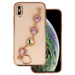 Viedtālruņa aizmugurējais vāciņš Apple iPhone XR Trend design 2 Gaiši rozā