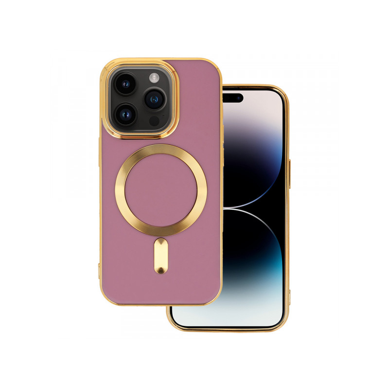 Nutitelefoni tagakaas Õun iPhone 14 Pro Max Ilu Magsafe Purpur