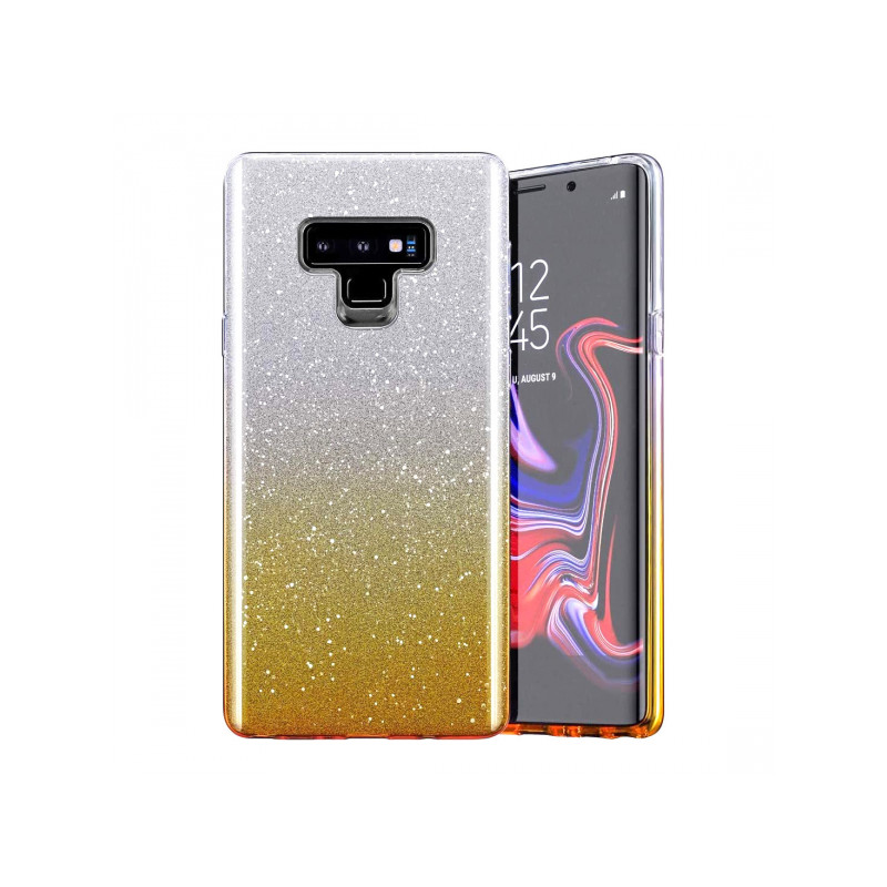 Nutitelefoni tagakaas Samsung Galaxy S23 Bling Kuldne