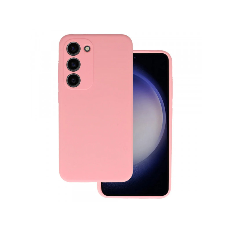 Viedtālruņa aizmugurējais vāciņš Samsung Galaxy S23 Plus Silicone Lite Gaiši rozā