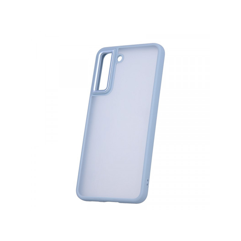 Viedtālruņa aizmugurējais vāciņš Samsung Galaxy S21 FE Satin case Zila