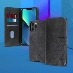 Viedtālruņa atveramais maciņš Samsung Galaxy A23 5G Smart Trendy Melna