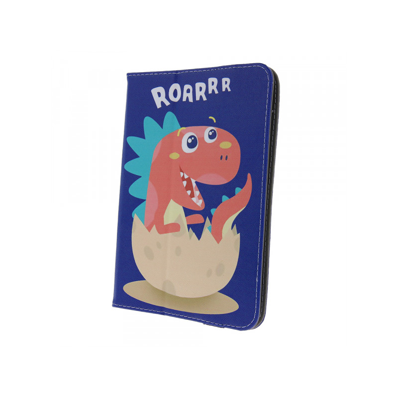 Planšetdatora universālais maciņš Dino Roar Zila, Ar Dizainu