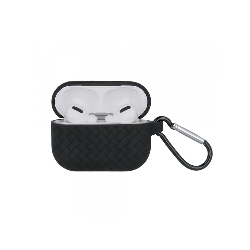 Bezvadu austiņu apvalks Apple Braid Case Black