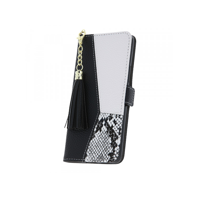 Viedtālruņa atveramais maciņš Samsung Galaxy S23 Charms Black, With Design