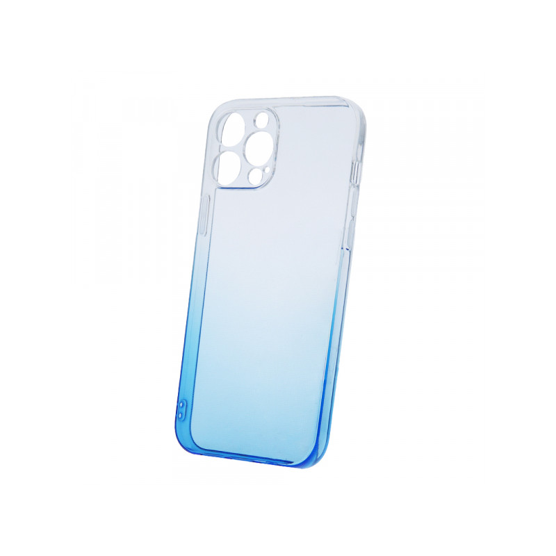 Viedtālruņa aizmugurējais vāciņš Apple iPhone 15 Pro Gradient 2mm Blue, Transparent