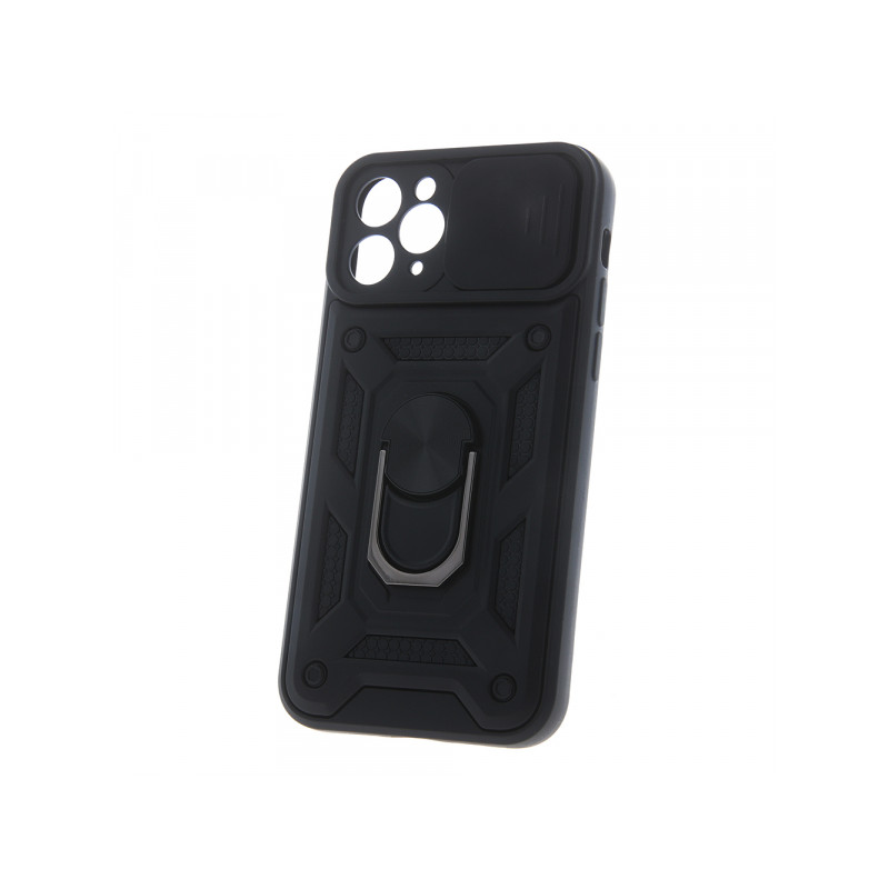 Nutitelefoni tagakaas Õun iPhone 15 Pro Max Kaitsja slaid Must