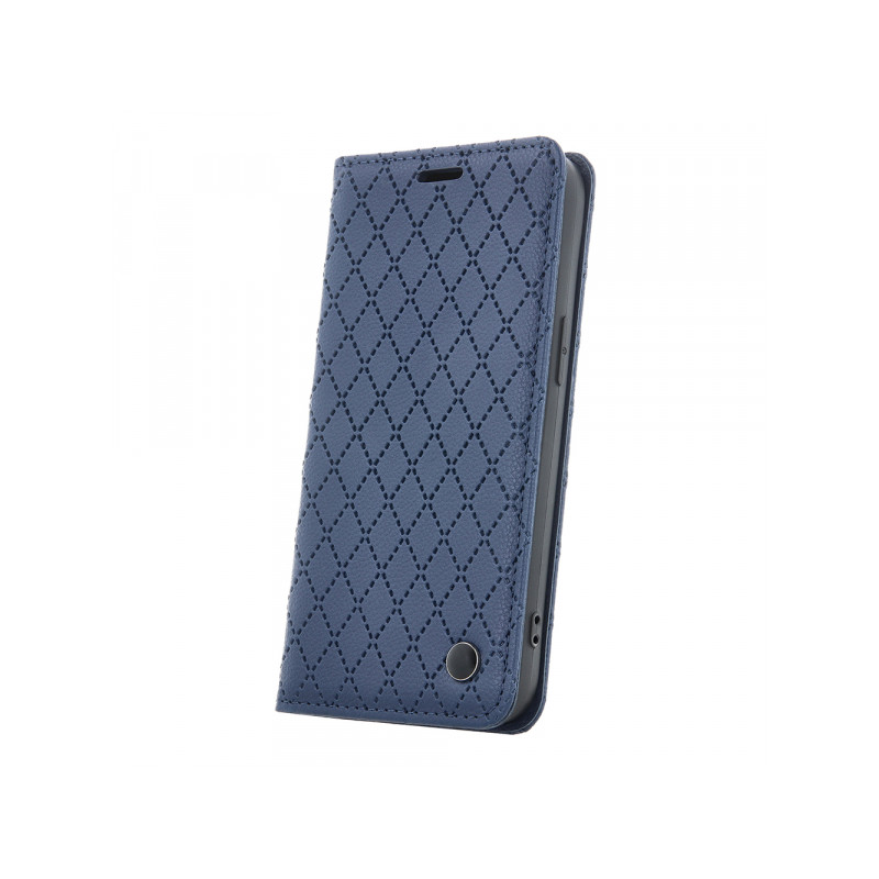 Viedtālruņa atveramais maciņš Xiaomi Redmi Note 11 / 11S Smart Caro Jūras zila