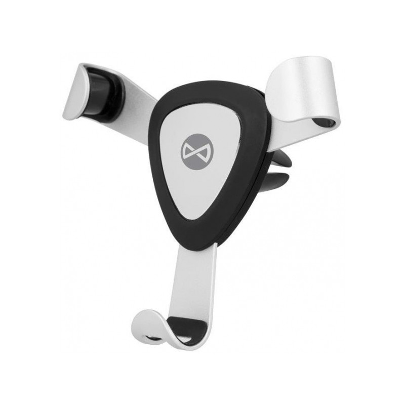 Viedtālruņa turētājs automašīnai CH-400 Melna, Sudraba, Ar Dizainu