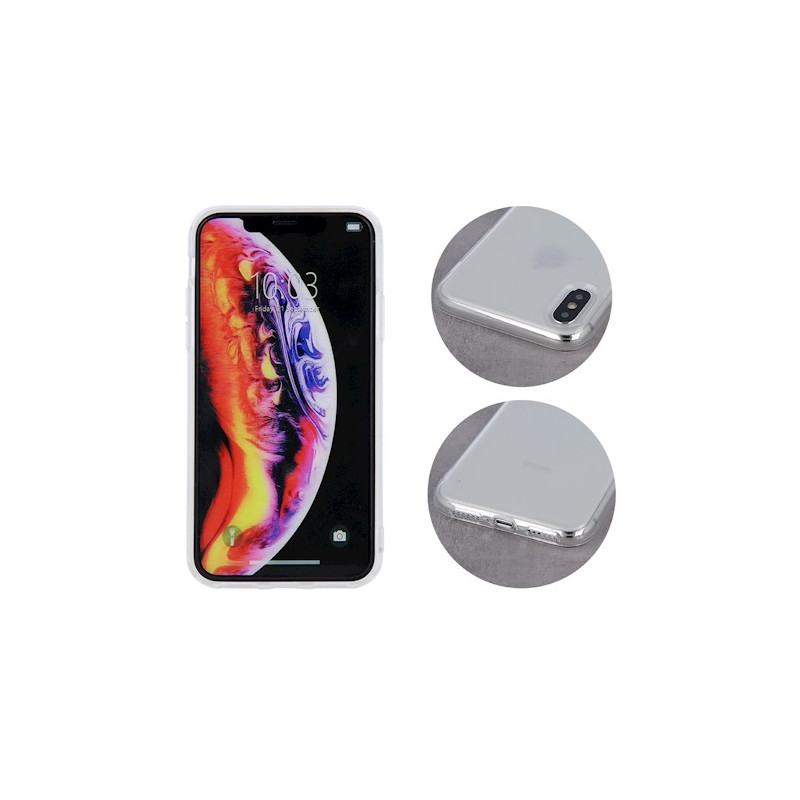 Viedtālruņa aizmugurējais vāciņš Huawei P Smart 2019 Slim 1.8mm Caurspīdīga