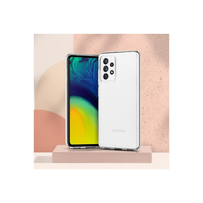 Viedtālruņa aizmugurējais vāciņš Samsung Galaxy A02S Slim 1.8mm Caurspīdīga