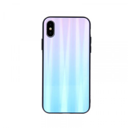 Viedtālruņa aizmugurējais vāciņš Samsung Galaxy S21 Ultra Aurora Blue, Pink
