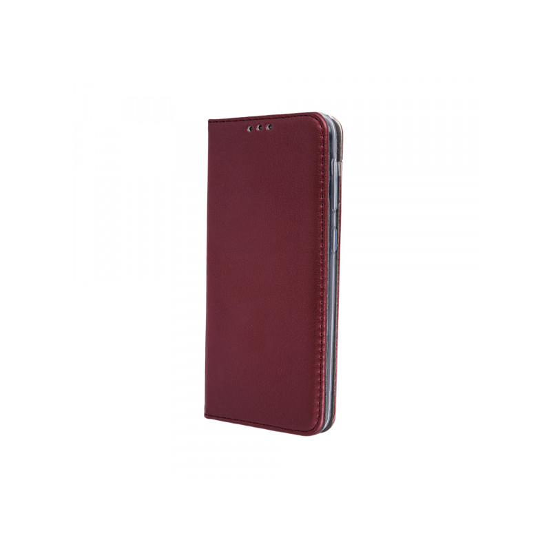 Viedtālruņa atveramais maciņš Samsung Galaxy S22 Smart Magnetic Burgundy