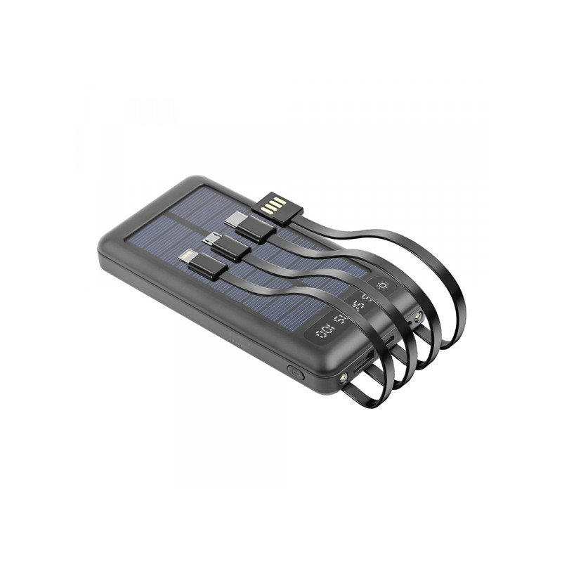 Ārējā baterija SLR-100 10'000 mAh Melna