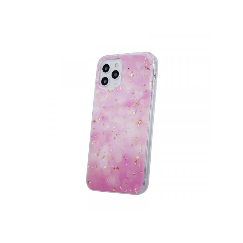 Viedtālruņa aizmugurējais vāciņš Samsung Galaxy A33 5G Gold Glam Rozā, Ar Dizainu