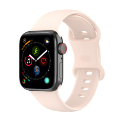 Viedpulksteņa siksniņa Apple Silicone Band size M Pink