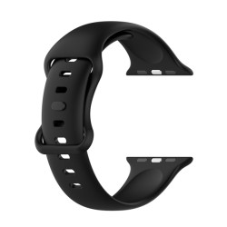 Viedpulksteņa siksniņa Apple Silicone Band size S Black