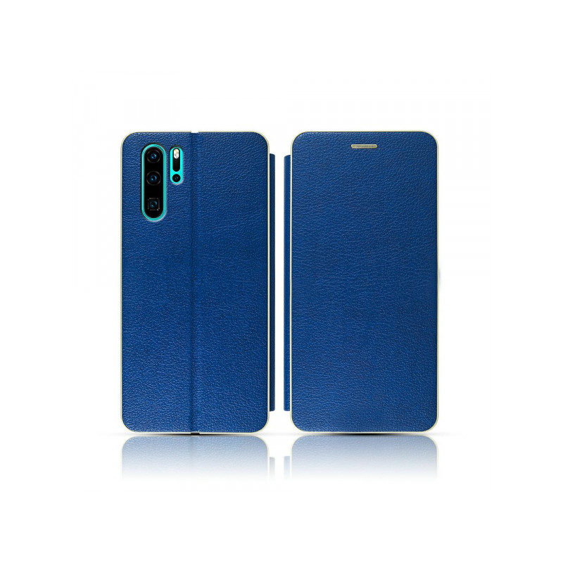 Viedtālruņa atveramais maciņš Huawei P30 Frame Book Blue