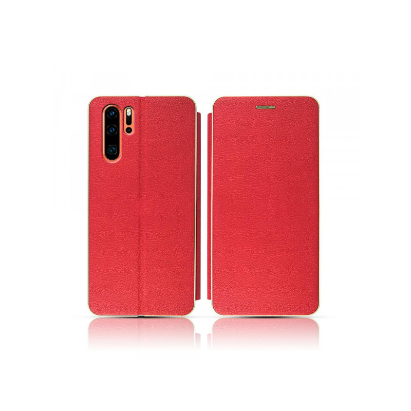 Viedtālruņa atveramais maciņš Samsung Galaxy S10E Frame Book Red