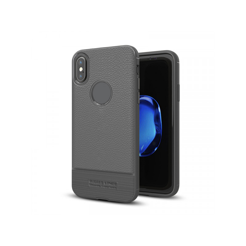 Viedtālruņa aizmugurējais vāciņš Samsung Galaxy S9 Rugged Carbon Pelēka