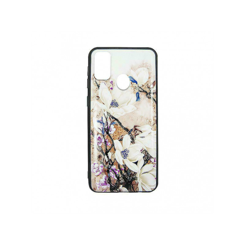 Viedtālruņa aizmugurējais vāciņš Apple iPhone 11 Flowers 3D White, With Design