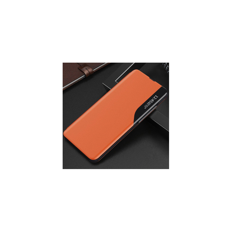 Nutitelefoni klapiümbris Samsung Galaxy S21 Nutikas klapp Oranž