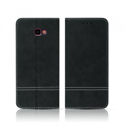 Viedtālruņa atveramais maciņš Samsung Galaxy A31 Suede Black