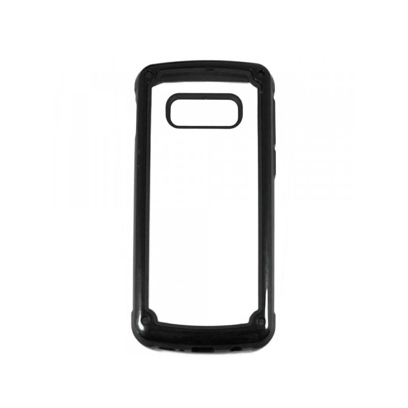 Nutitelefoni tagakaas Samsung Galaxy S20 Ultra Pancer Must, Läbipaistev