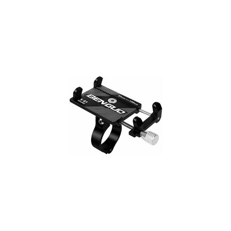 Nutitelefoni hoidik jalgrattale/mootorrattale BKS004 Must