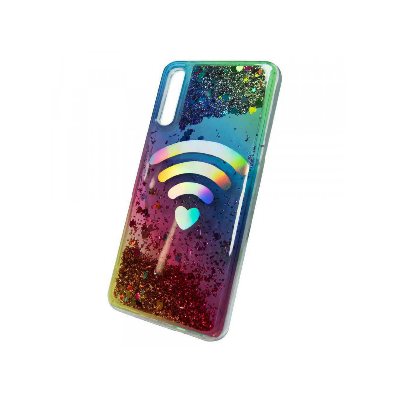 Viedtālruņa aizmugurējais vāciņš Huawei P40 Lite Glitter No3 Miksēta, Ar Dizainu