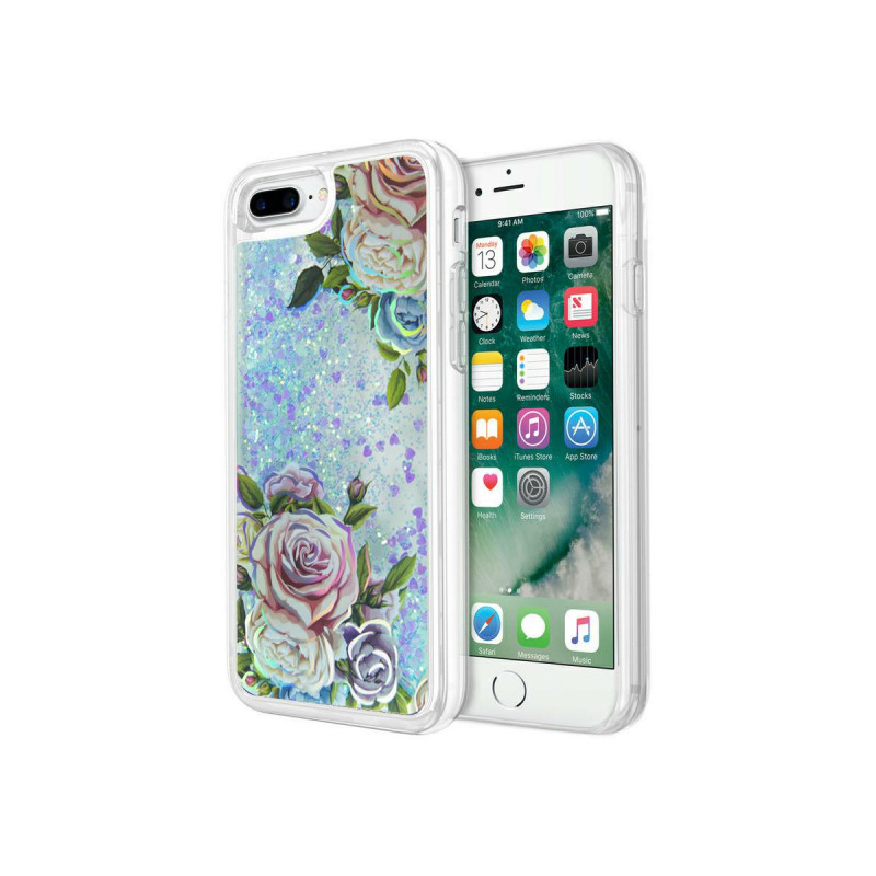 Viedtālruņa aizmugurējais vāciņš Huawei P40 Lite Glitter No4 Miksēta, Ar Dizainu