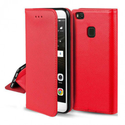 Viedtālruņa atveramais maciņš Velvet Smart Magnet Red