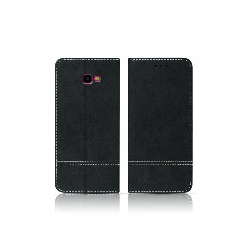 Nutitelefoni klapiümbris Õun iPhone 12 Pro Max Seemisnahk Must