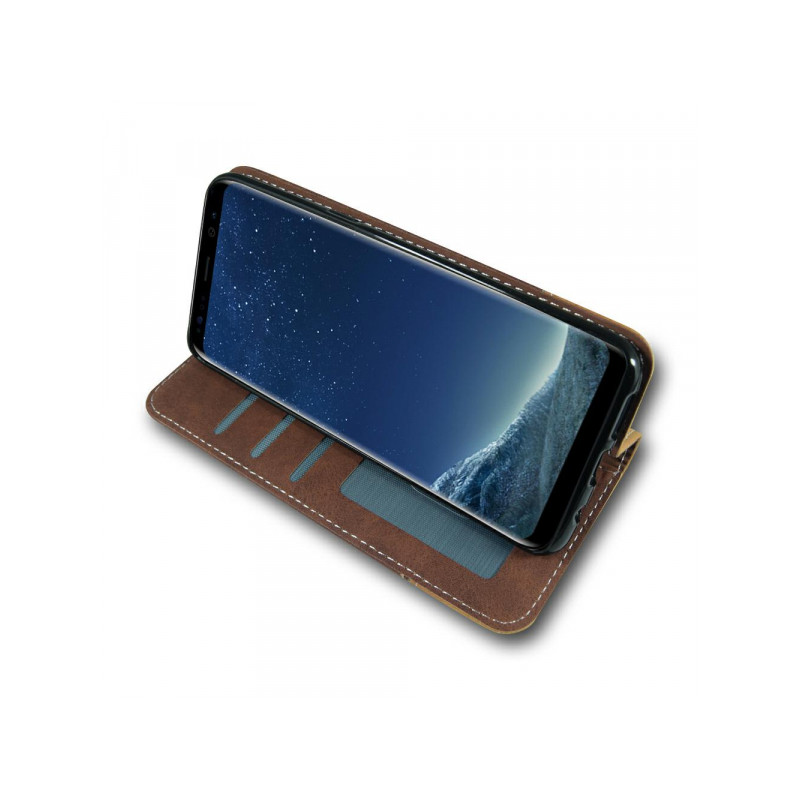 Nutitelefoni klapiümbris Õun iPhone 12 Pro Max Seemisnahk Pruun