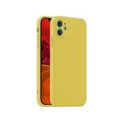 Viedtālruņa aizmugurējais vāciņš Apple iPhone 12 Mini Fosca Yellow