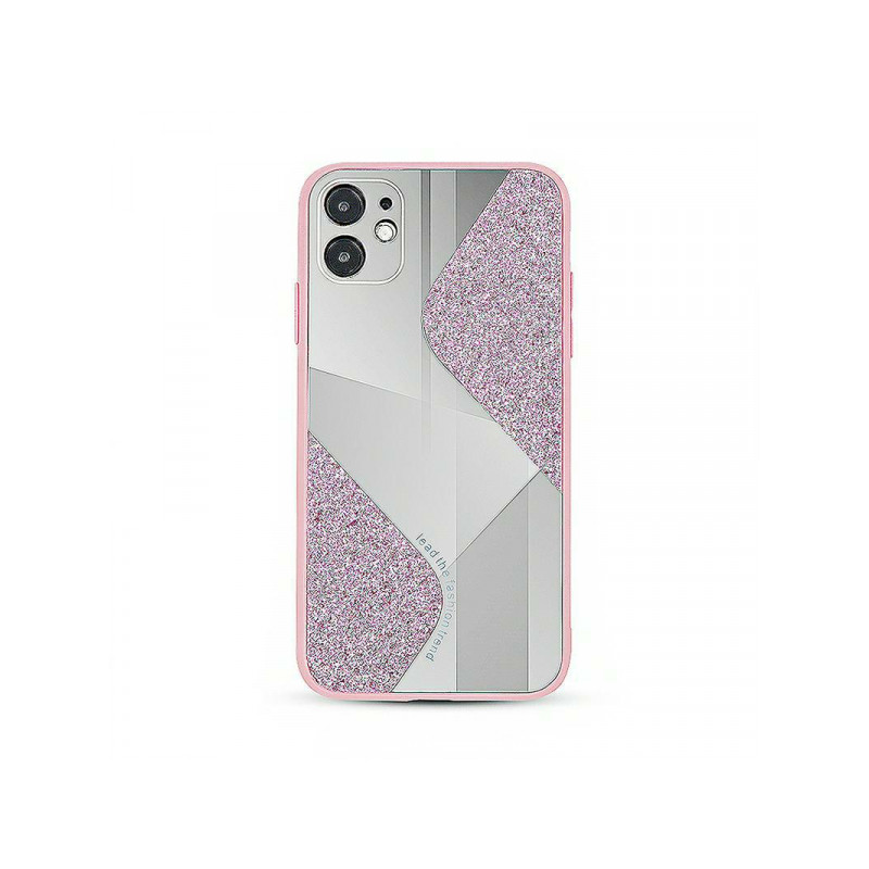 Viedtālruņa aizmugurējais vāciņš Samsung Galaxy A02S Mirallo Rozā, Ar Dizainu