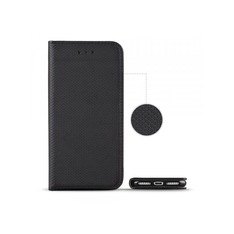 Viedtālruņa atveramais maciņš Xiaomi Mi 11 Lite / Mi 11 Lite 5G / 11 Lite 5G NE Smart Magnet Melna