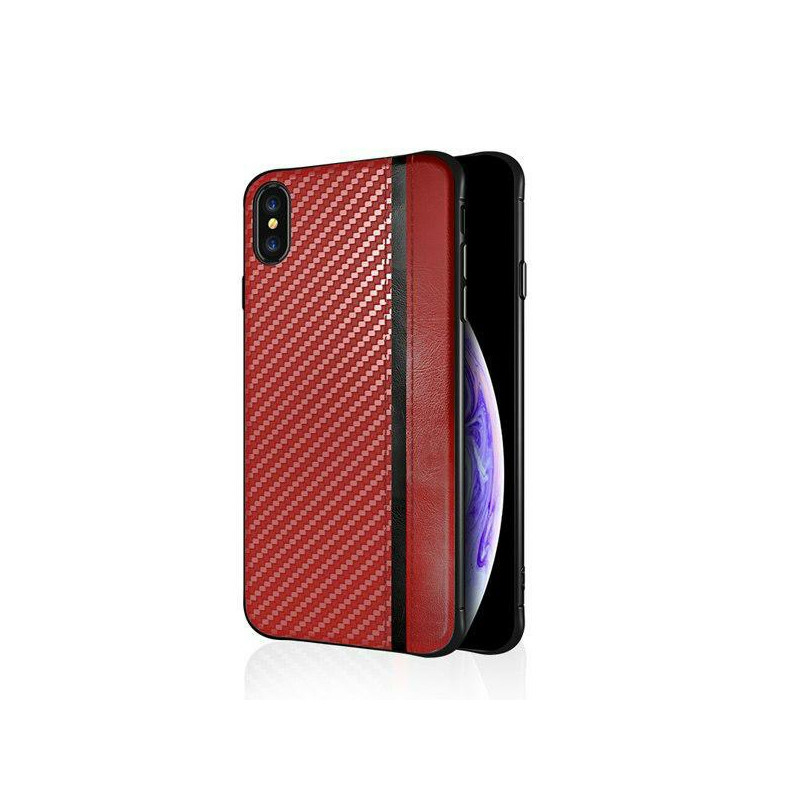 Nutitelefoni tagakaas Samsung Galaxy S9 Mulsae süsinik Punane, Disaini järgi