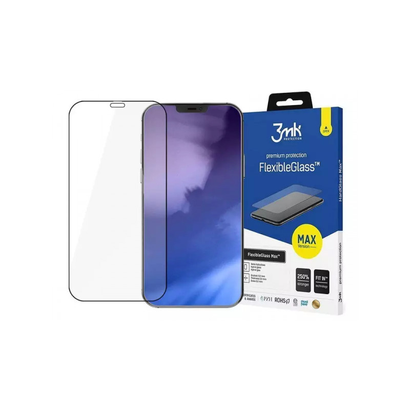 Viedtālruņa aizsargstikls Apple iPhone 7 / 8 / SE 20 / SE 22 Flexible Glass Max Black