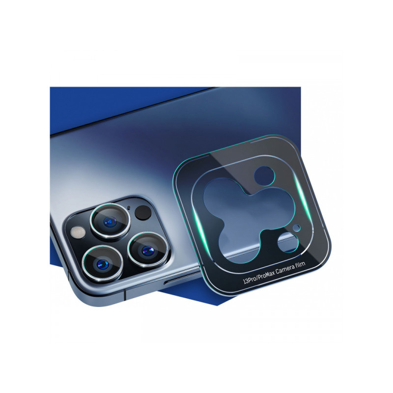 Viedtālruņa kameras aizsargstikls Apple iPhone 12 Pro Max Lens Pro Sudraba